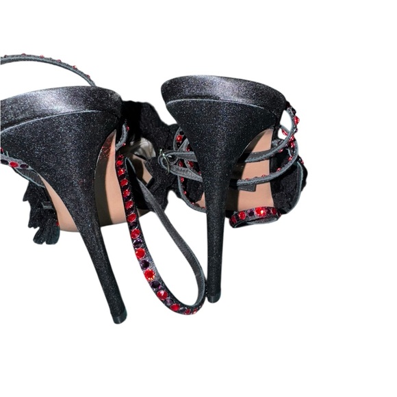 New! ANDREA WAZEN Franca Embellished Pumps US Sz 9.5 - Picture 5 of 8